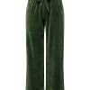 Donna ONLY Pantaloni | Rebel Wide Leg Pant - Pantaloni Da Tuta In Velluto