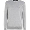 Uomo CALVIN KLEIN MENSWEAR Maglieria | Cottin Silk Blend Cn Sweater - Pullover