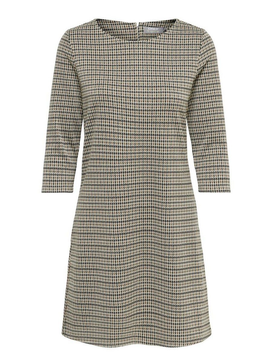 Donna ONLY Abiti E Vestiti | Briliant 3/4 Check Dress