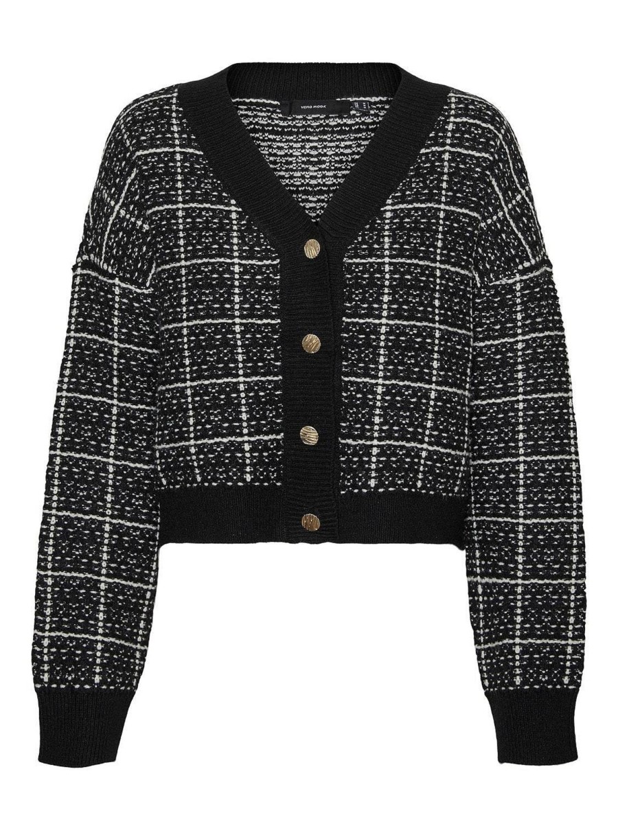 Donna VERO MODA Pullover E Cardigan | Kia V Neck Crop Cardigan