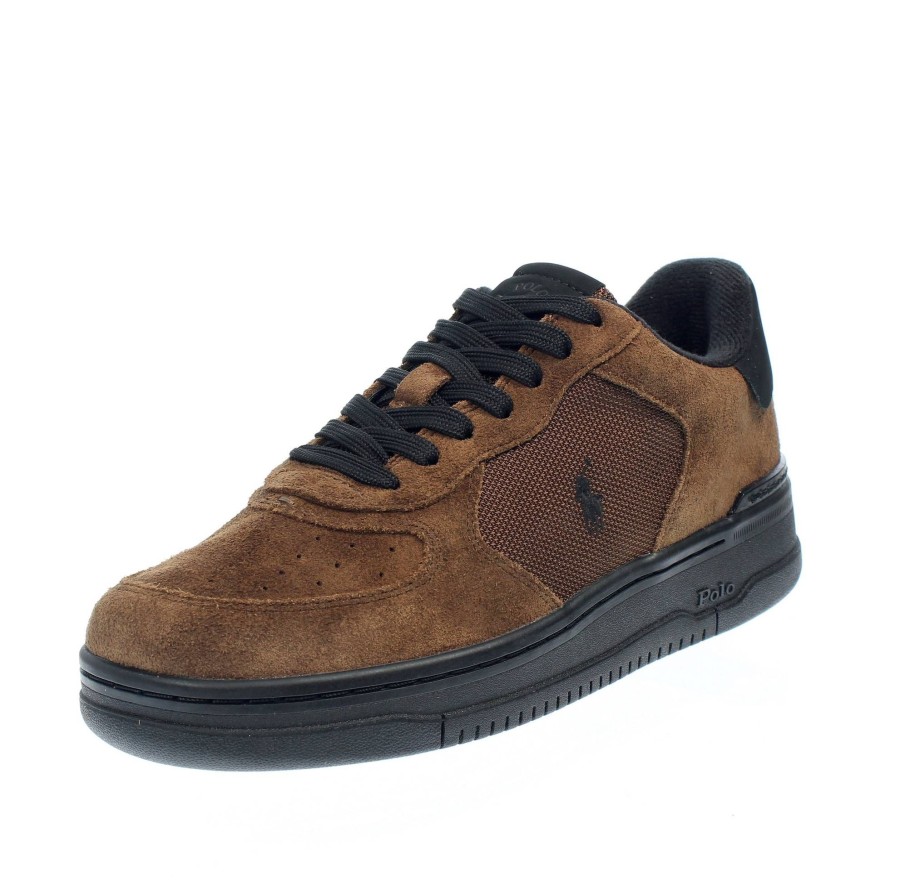 Uomo RALPH LAUREN Sneakers | Master Court - Sneakers Alte In Suede