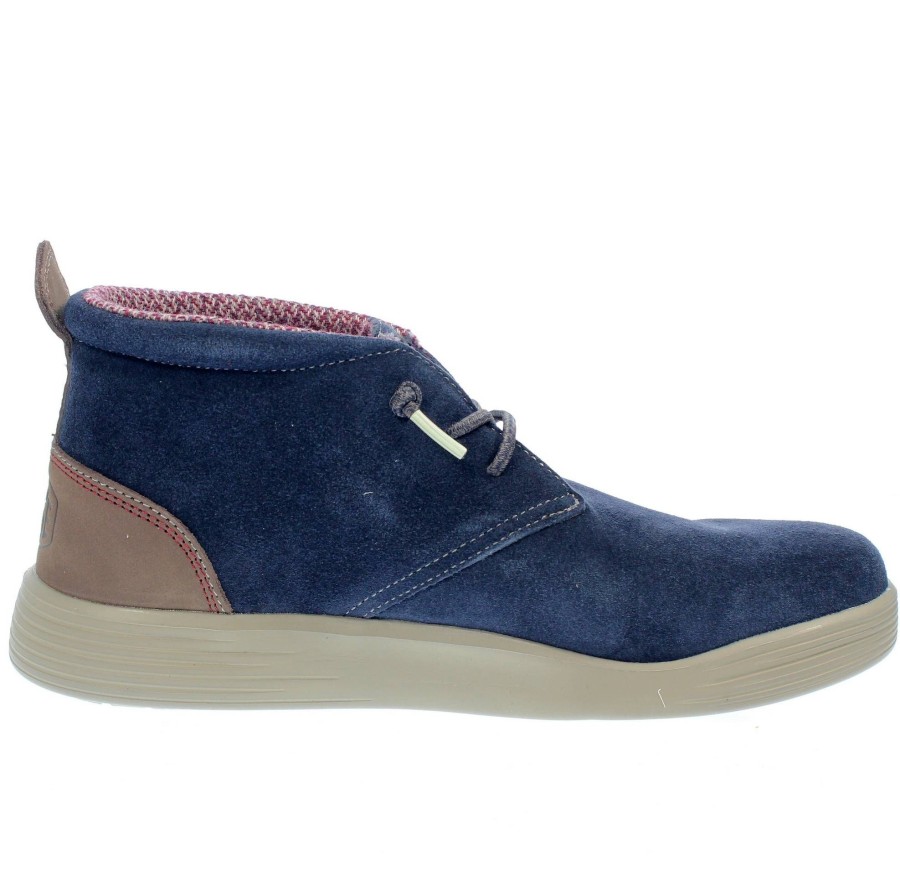 Uomo HEY DUDE Sneakers | Jo Suede - Sneakers In Suede