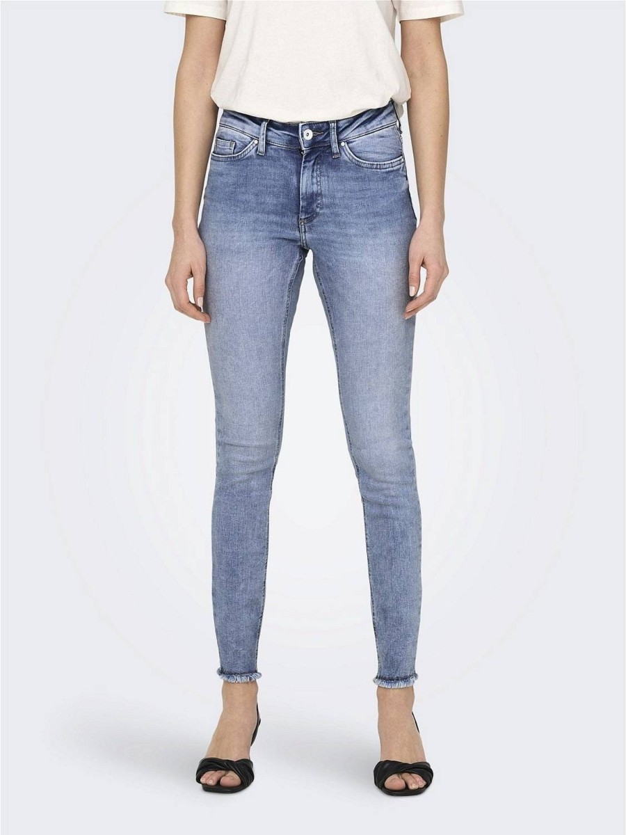 Donna ONLY Denim Jeans | Blush Mid Sk Ank Rw - Jeans Skinny Fit