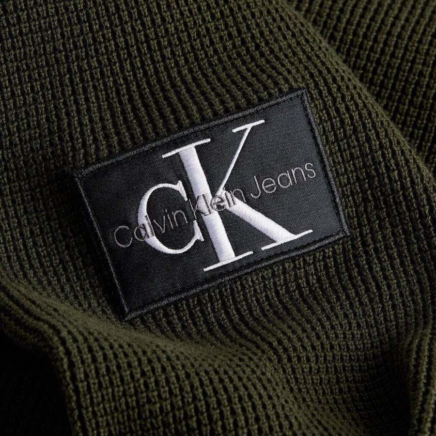 Uomo CALVIN KLEIN JEANS Maglieria | Badge Easy Sweater - Maglione Patch Logo