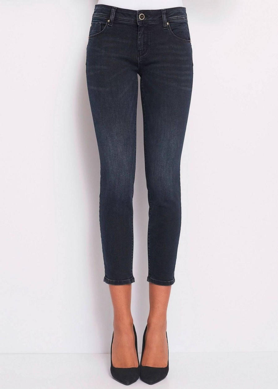 Donna GAUDI' Denim Jeans | Jeans Skinny Cropped