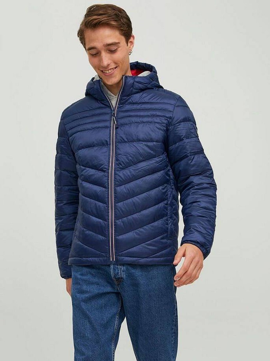 Uomo JACK & JONES Giubbotti E Cappotti | Hero Puffer Hood - Piumino Con Cappuccio