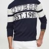 Uomo GUESS Maglieria | Bruno Cn Logo Sweater - Maglione