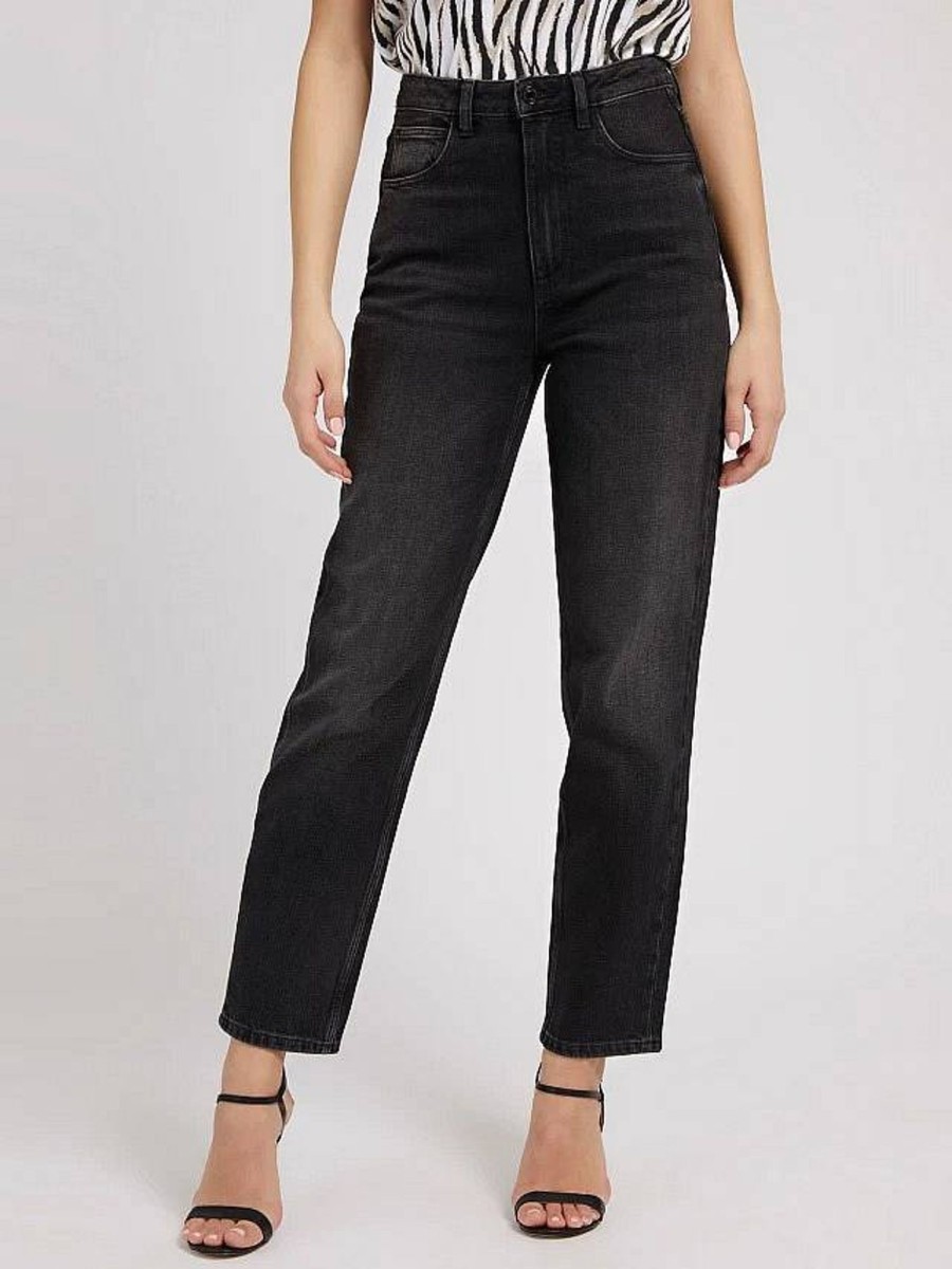 Donna GUESS Denim Jeans | Mom Jean - Pantalone Denim