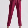 Donna MOLLY BRACKEN Pantaloni | Pantaloni High Waist Con Tasche Volant