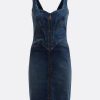 Donna GUESS Abiti E Vestiti | Lilamod Dress Denim - Abito Jeans Cerniera