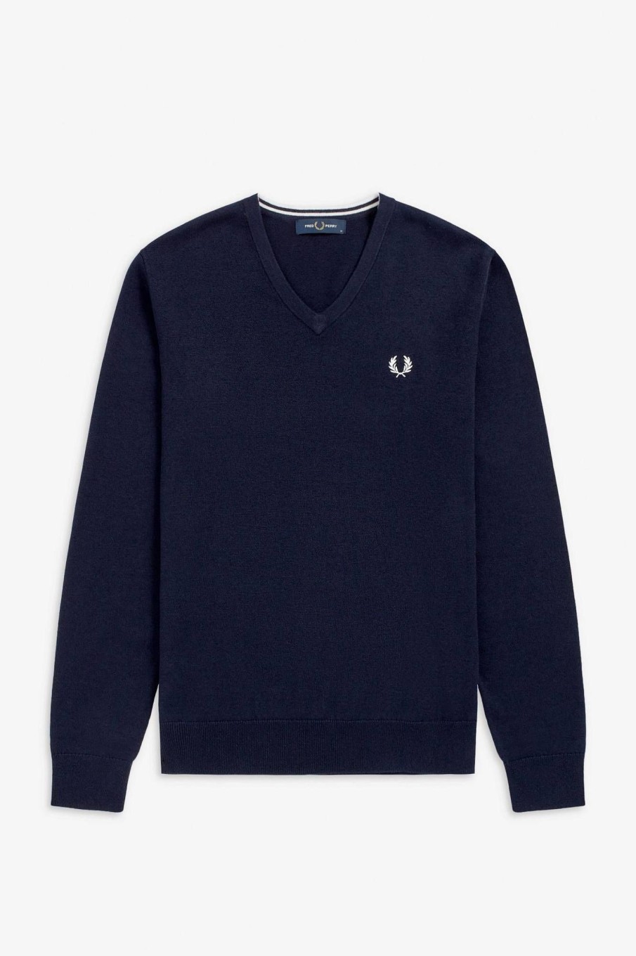 Uomo FRED PERRY Maglieria | Maglione Classico Con Scollo A V