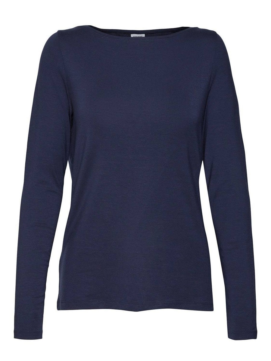 Donna VERO MODA Maglie E Top | Ava Boatneck Top - Maglia Scollo A Barca