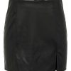 Donna ONLY Gonne | Leni Faux Leather Skirt - Gonna In Similpelle