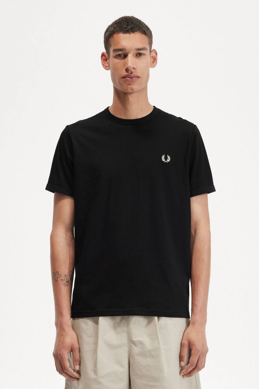 Uomo FRED PERRY T-Shirts | Ringer Tee - T-Shirt A Manica Corta