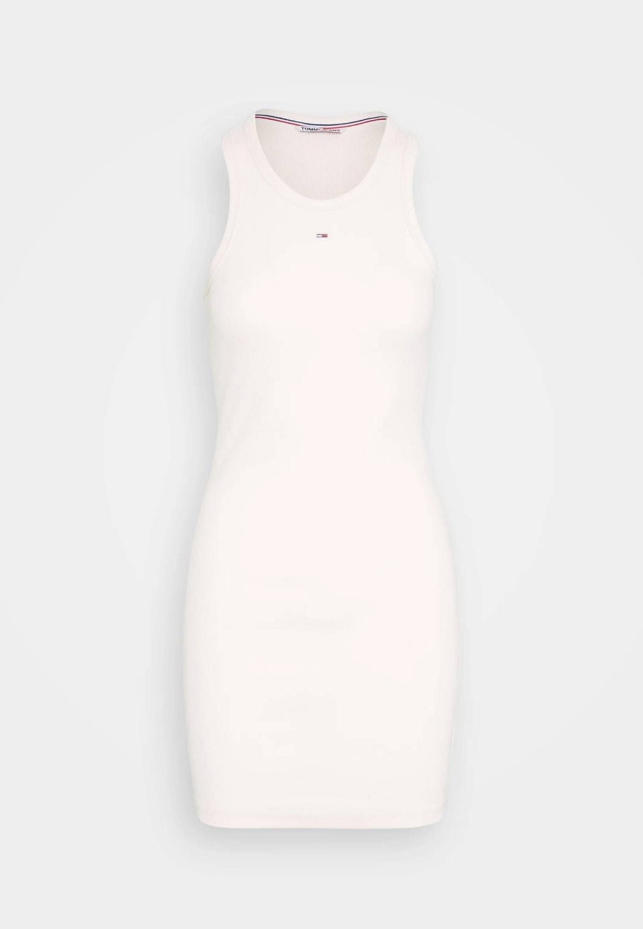 Donna TOMMY HILFIGER Abiti E Vestiti | Essential Rib Tank Bodycon - Tubino