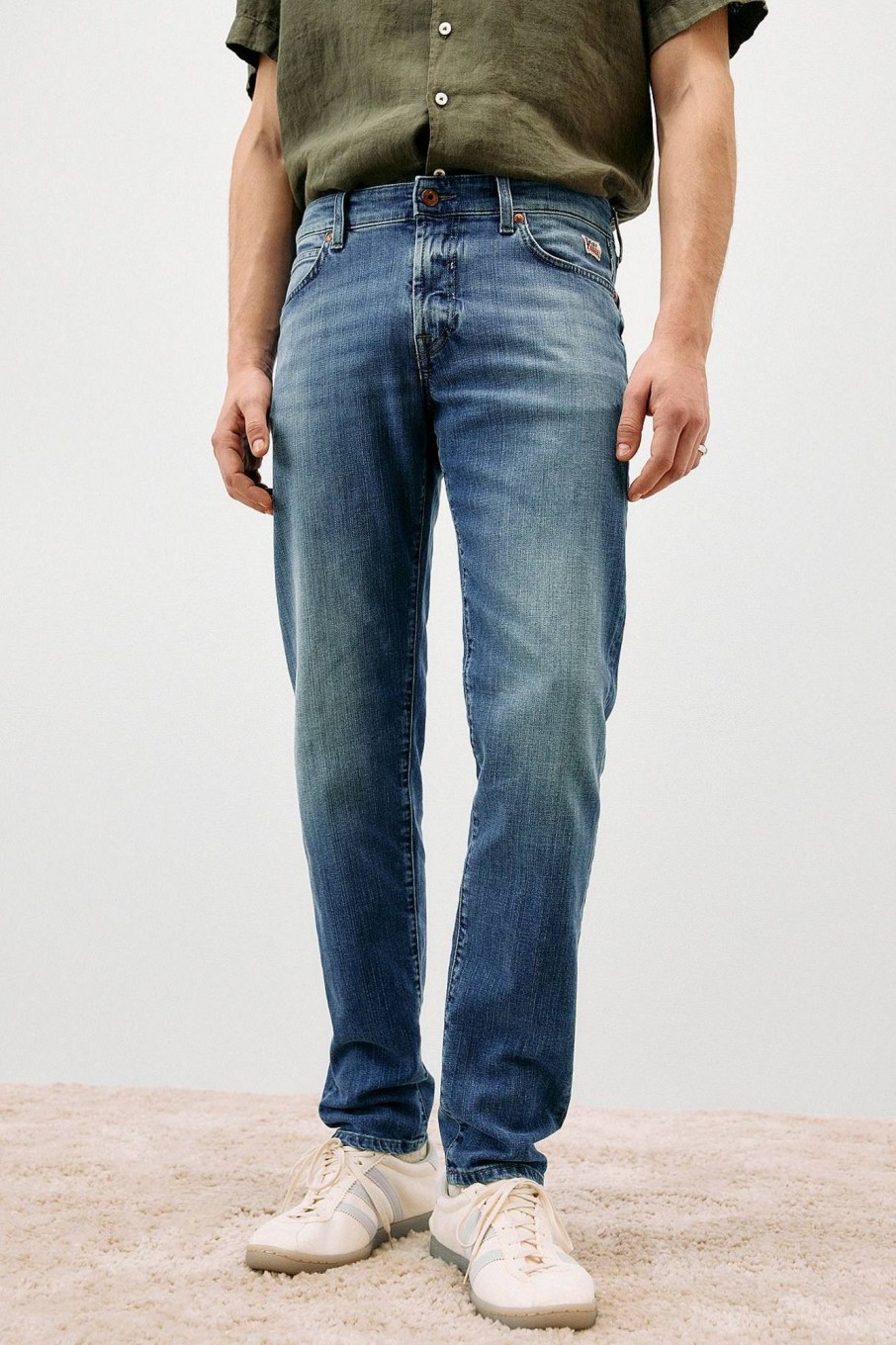 Uomo ROY ROGER'S Denim Jeans | Jeans 517 Smart