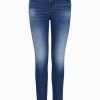 Donna ARMANI EXCHANGE Denim Jeans | Jeans Skinny Fit A Vita Alta