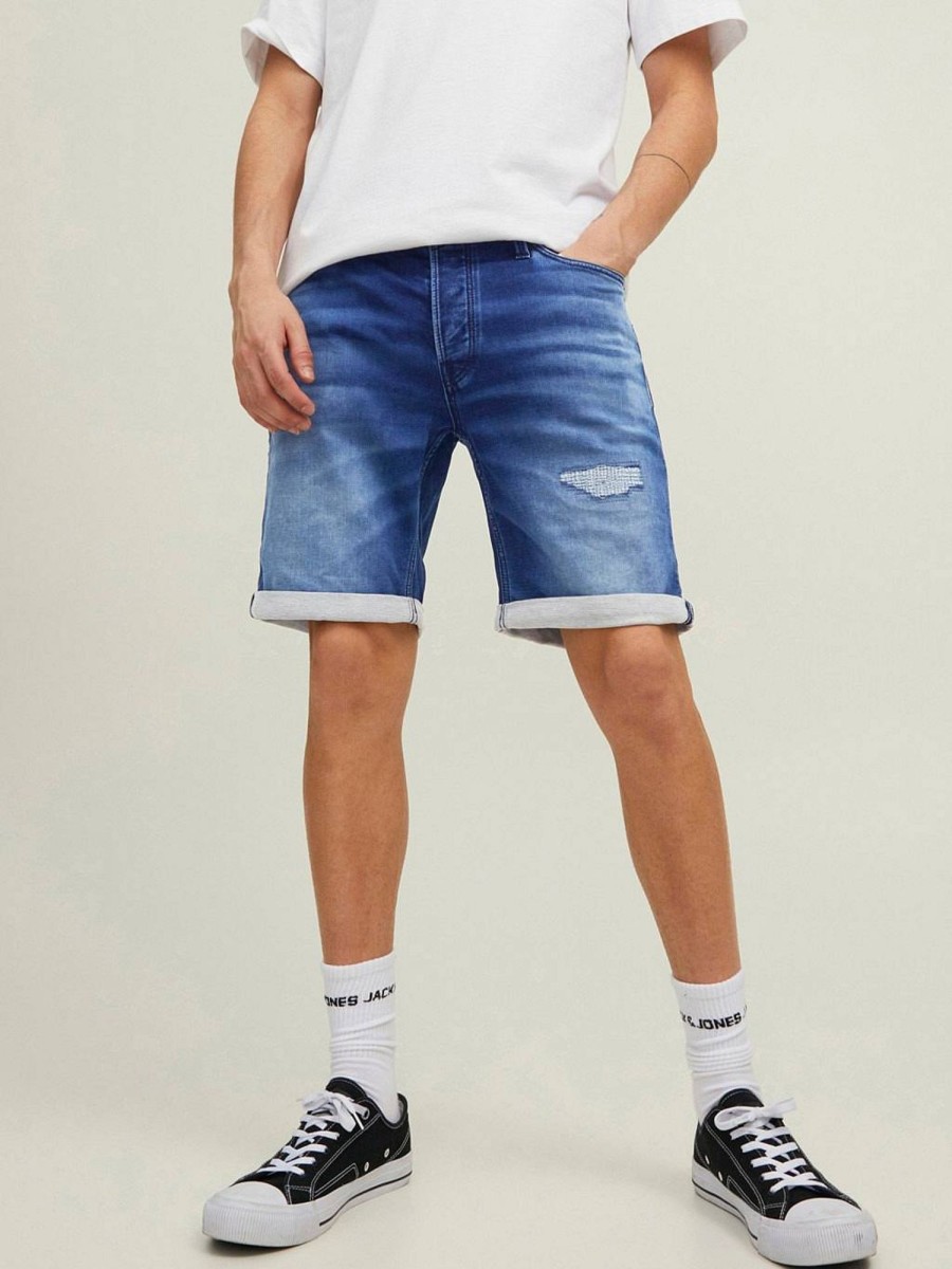 Uomo JACK & JONES Bermuda | Rick Icon - Shorts In Denim