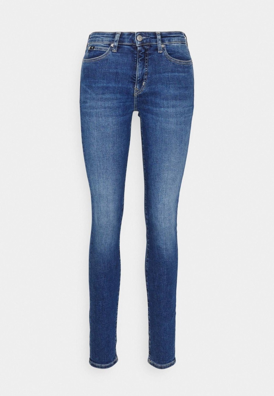 Donna CALVIN KLEIN JEANS Denim Jeans | Mid Rise Skinny - Jeans