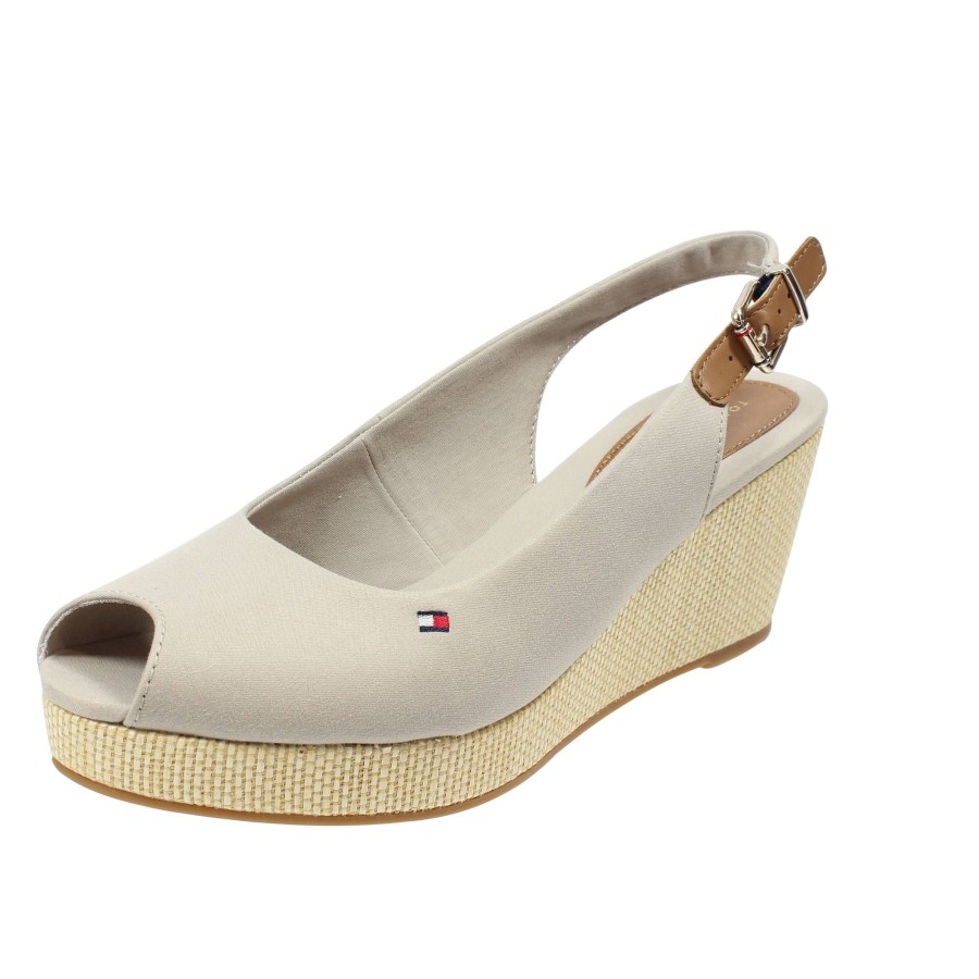 Donna TOMMY HILFIGER Sandali | Iconic Elba Sling Back Wedge - Sandali Con Zeppa