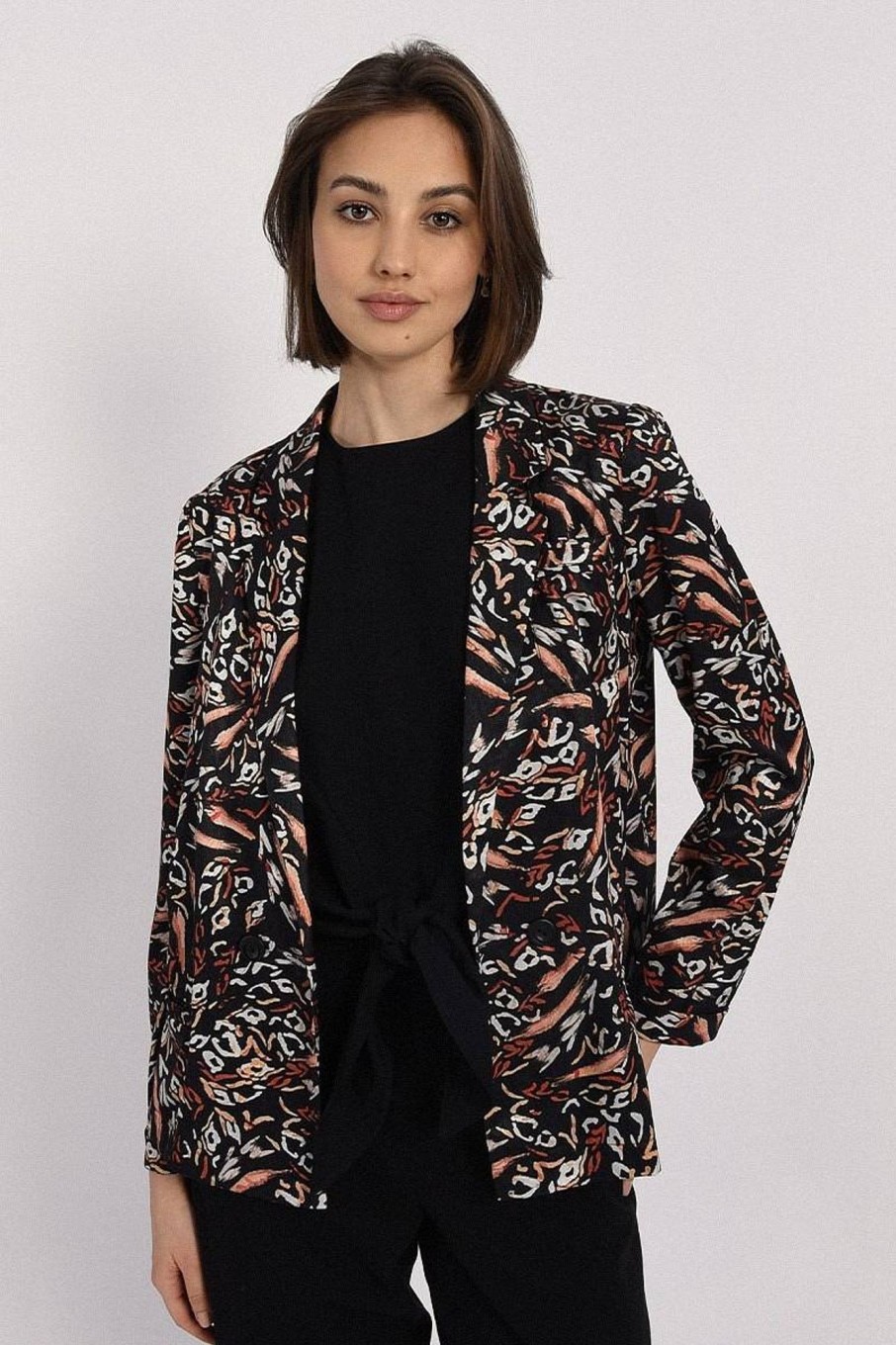 Donna MOLLY BRACKEN Giacche E Blazer | Ladies Woven Blazer - Giacca Con Fantasia