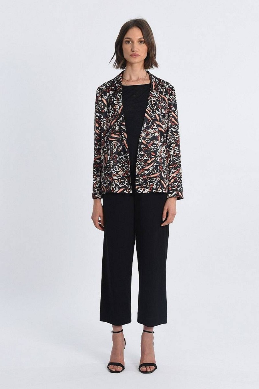 Donna MOLLY BRACKEN Giacche E Blazer | Ladies Woven Blazer - Giacca Con Fantasia