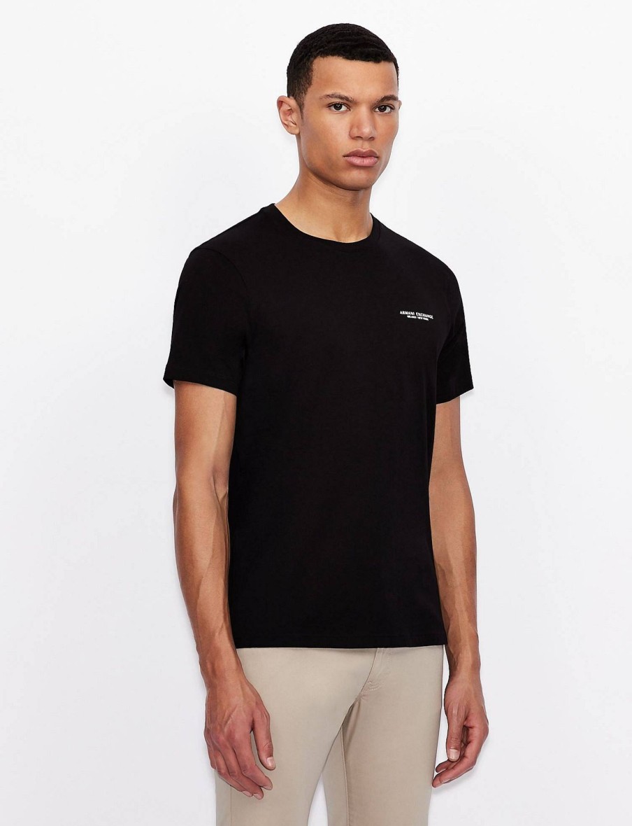 Uomo ARMANI EXCHANGE T-Shirts | T-Shirt Regular Fit In Cotone