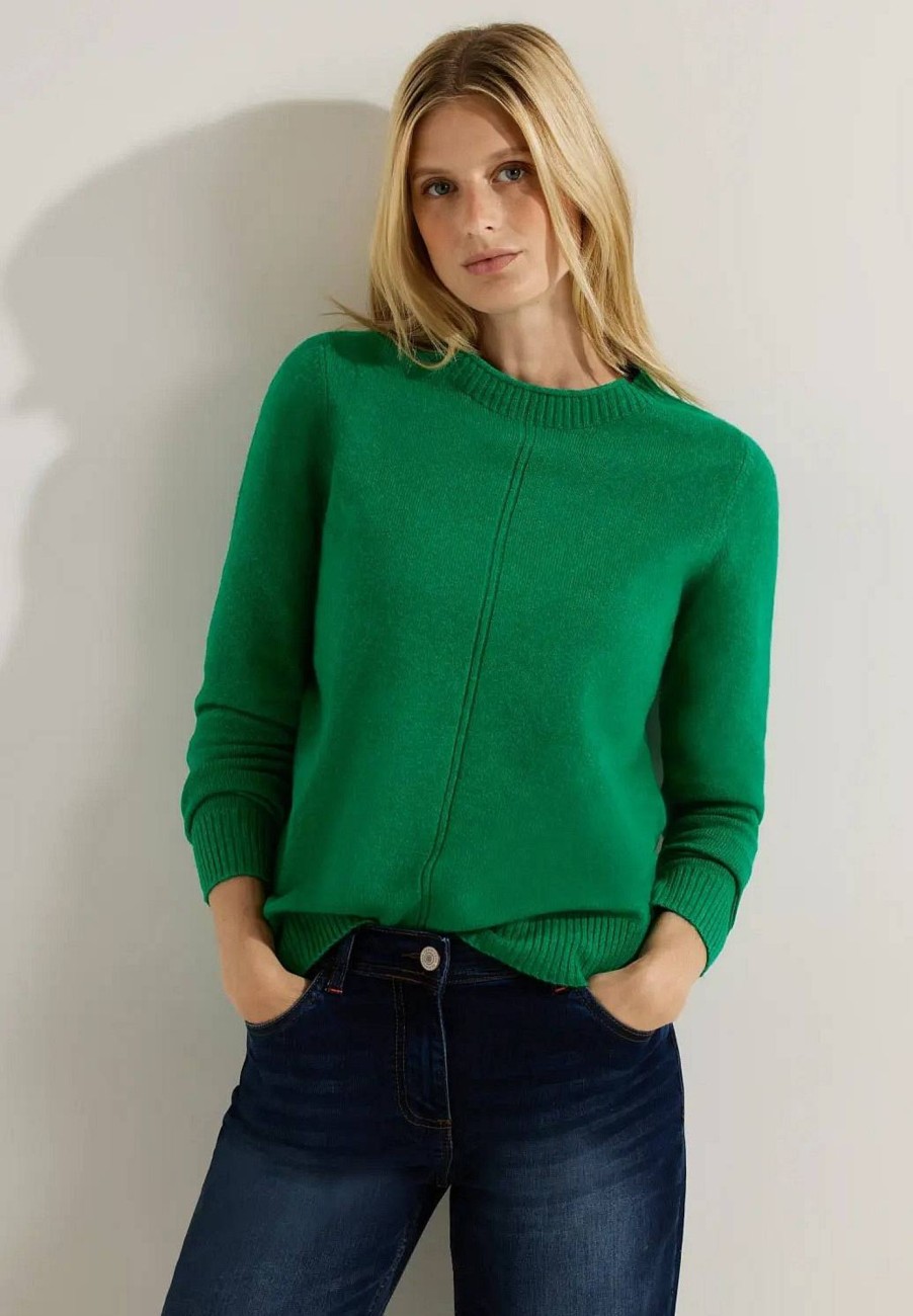 Donna CECIL Pullover E Cardigan | Cosy High Round Neck - Pullover