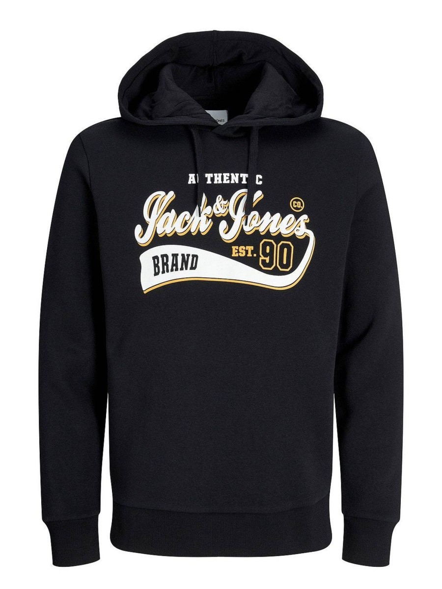 Uomo JACK & JONES Felpe | Logo Sweat Hood - Felpa Con Cappuccio