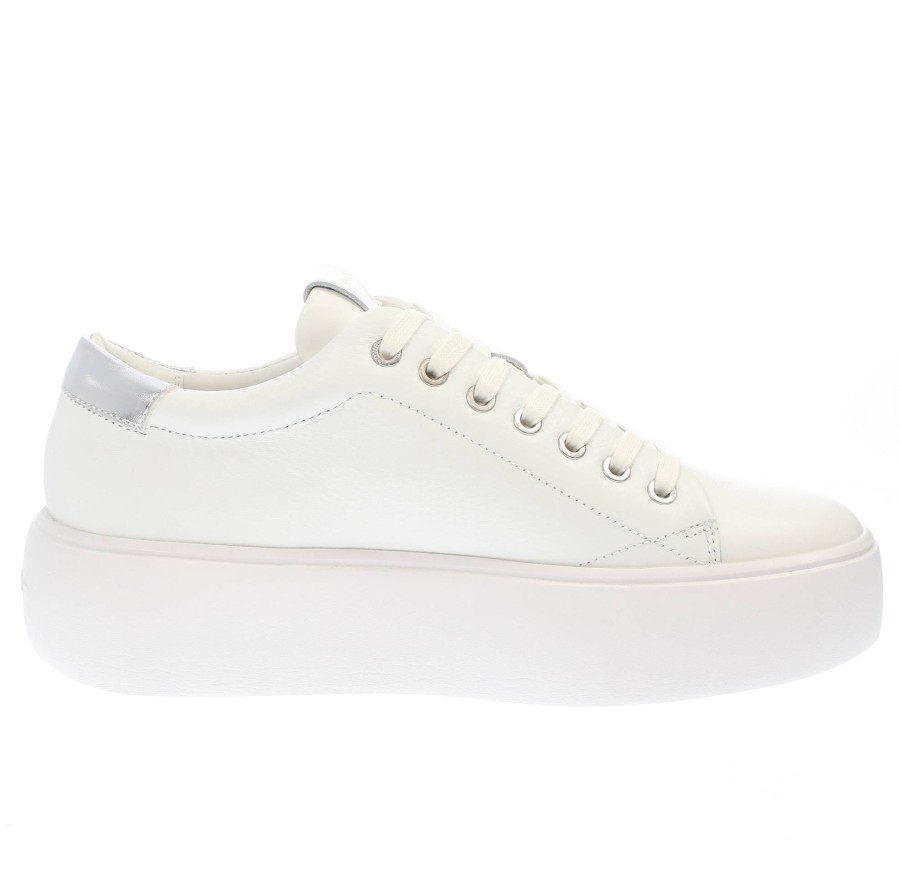 Donna CALVIN KLEIN JEANS Sneakers | Bubble Lace Up - Sneakers Flatform In Pelle