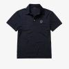 Uomo BLAUER Polo | Polo Manica Corta In Piquet Stretch