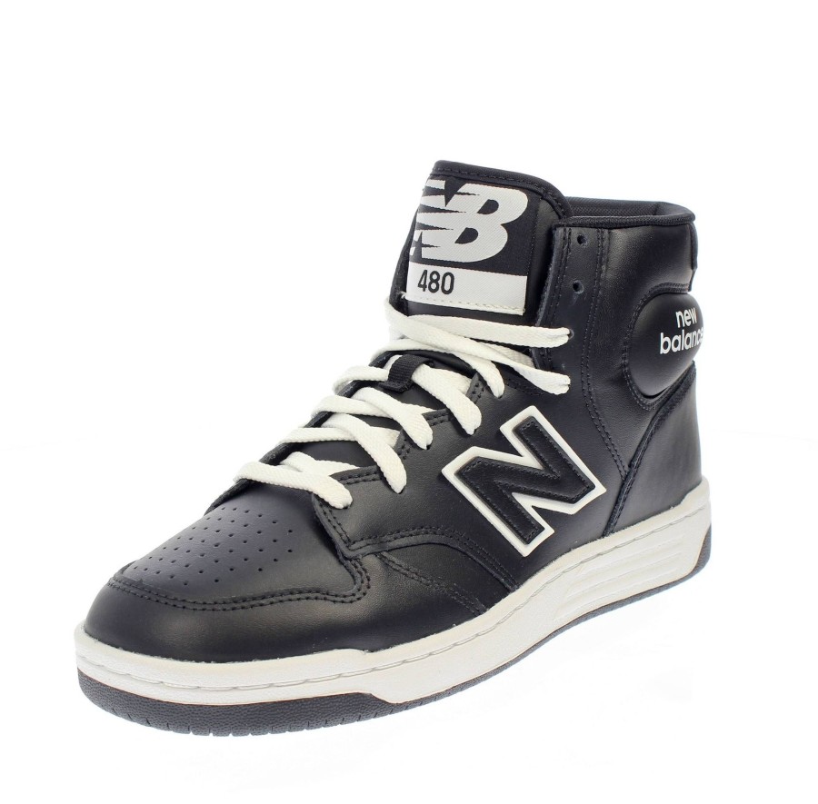 Uomo NEW BALANCE Sneakers | Bb480 - Sneakers Alte In Pelle