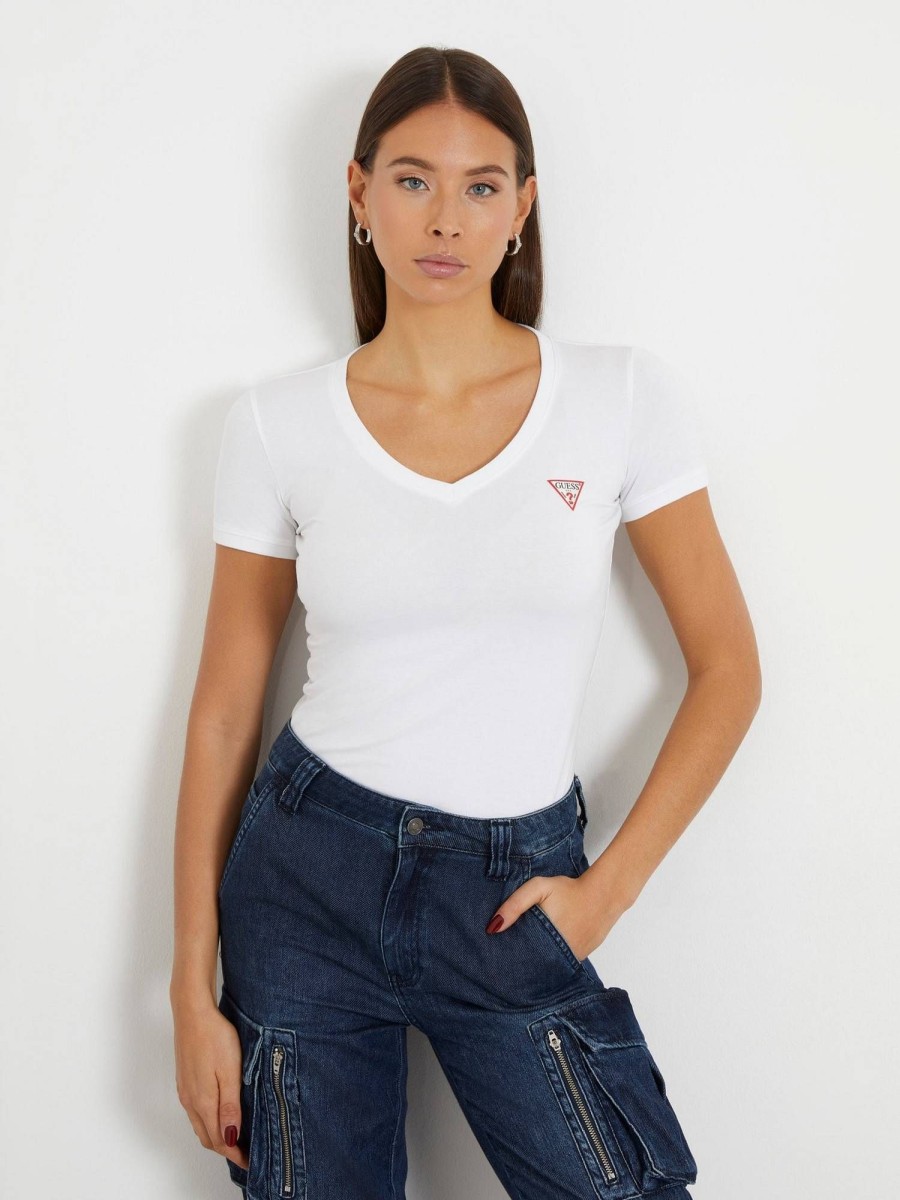 Donna GUESS T-Shirts | T-Shirt V Mini Triangle