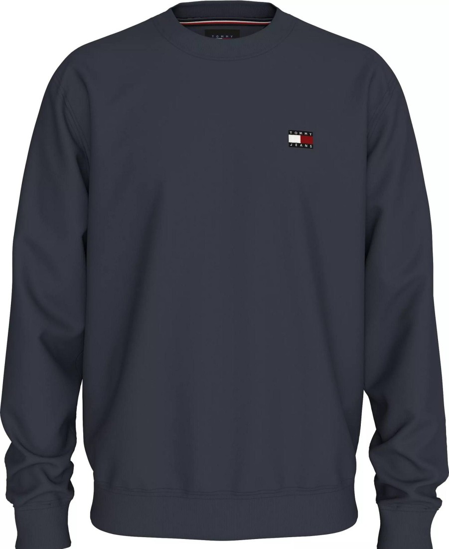 Uomo TOMMY HILFIGER Felpe | Reg Badge Crew Ext - Felpa Con Logo