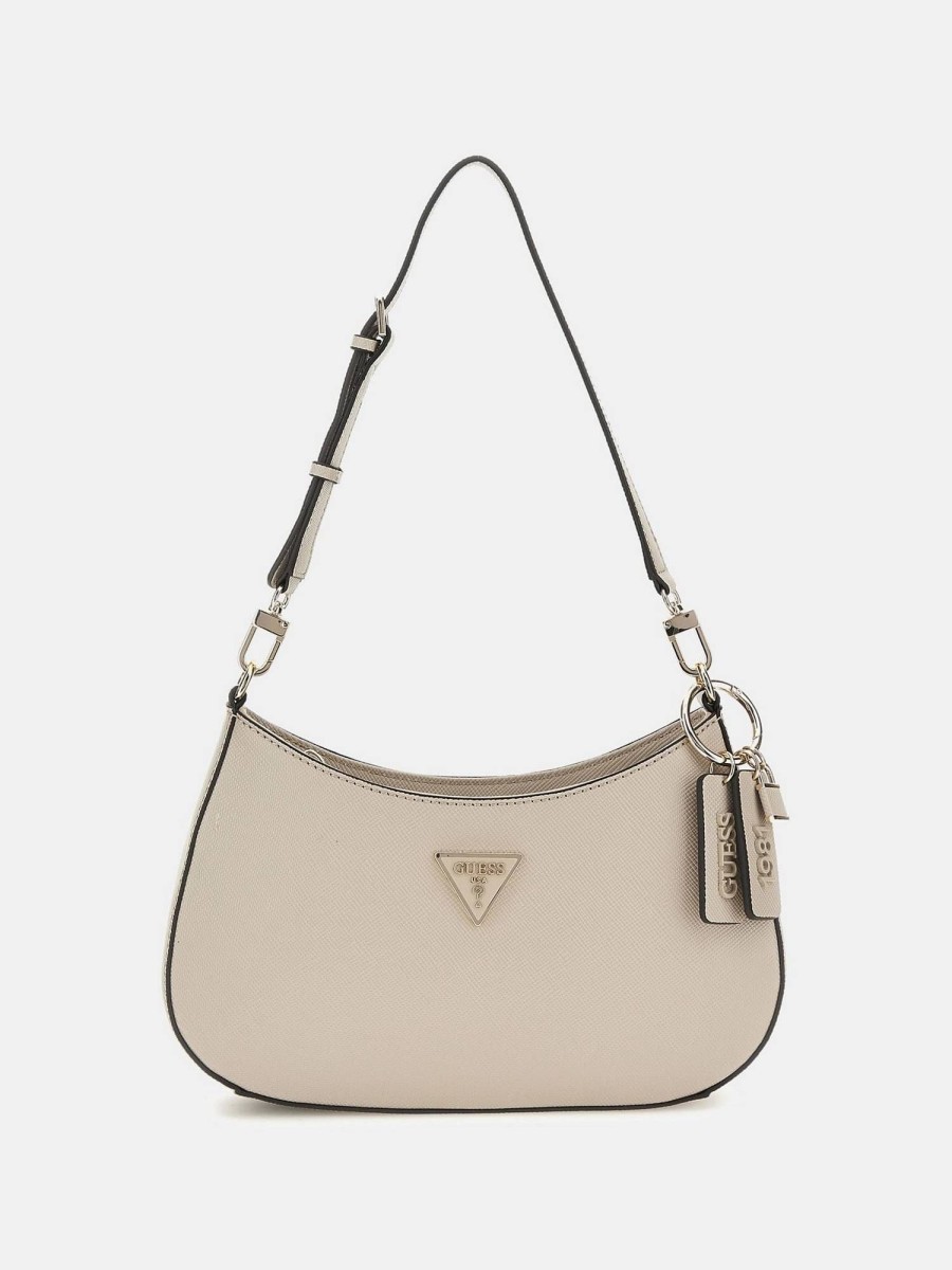 Donna GUESS Borse A Spalla | Noelle Top Zip Shoulder Bag - Borsa A Spalla Saffiano