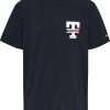 Uomo TOMMY HILFIGER T-Shirts | Tjm Clsc Rwb Letterman Tee - T-Shirt Con Logo