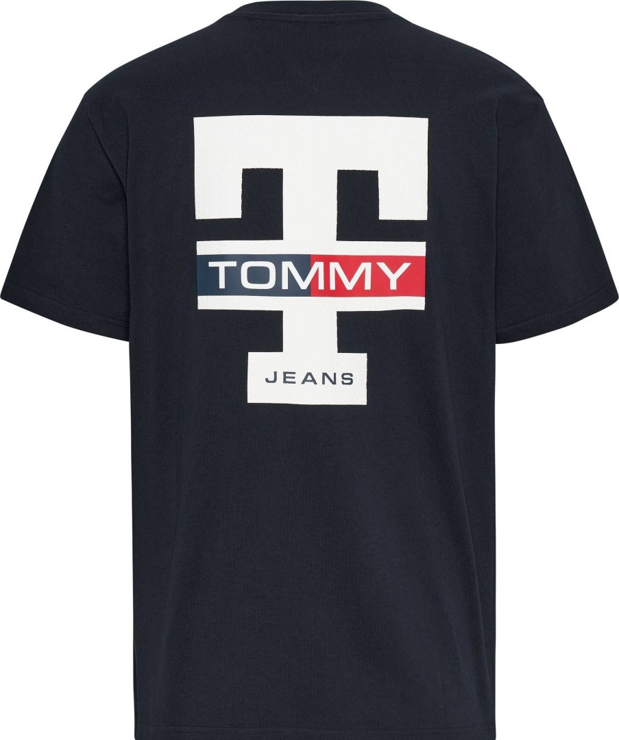 Uomo TOMMY HILFIGER T-Shirts | Tjm Clsc Rwb Letterman Tee - T-Shirt Con Logo