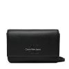 Donna CALVIN KLEIN JEANS Portafogli E Portacarte | Sculpted Wallet - Tracollina Con Logo