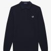 Uomo FRED PERRY Polo | Polo Manica Lunga Pique