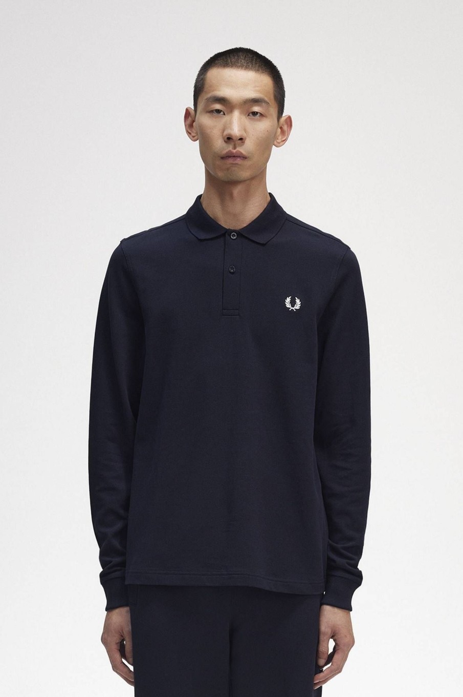 Uomo FRED PERRY Polo | Polo Manica Lunga Pique