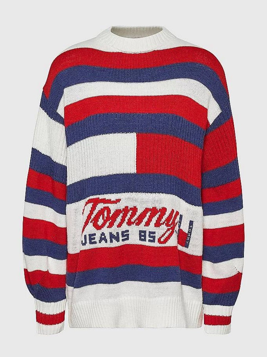 Donna TOMMY HILFIGER Pullover E Cardigan | Timeless 2 Sweater - Pullover A Righe