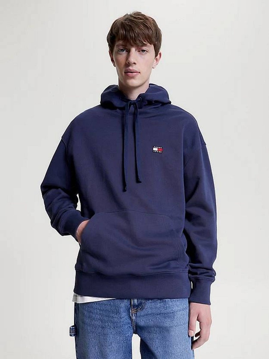 Uomo TOMMY HILFIGER Felpe | Tjm Rlx Xs Badge Hoodie - Felpa Con Cappuccio