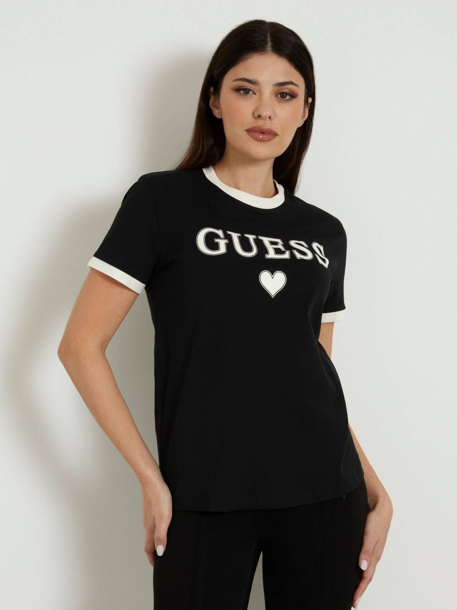 Donna GUESS T-Shirts | Caryl Tee - T-Shirt Logo