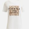 Donna GUESS T-Shirts | Tee Python - T-Shirt Stampa Frontale