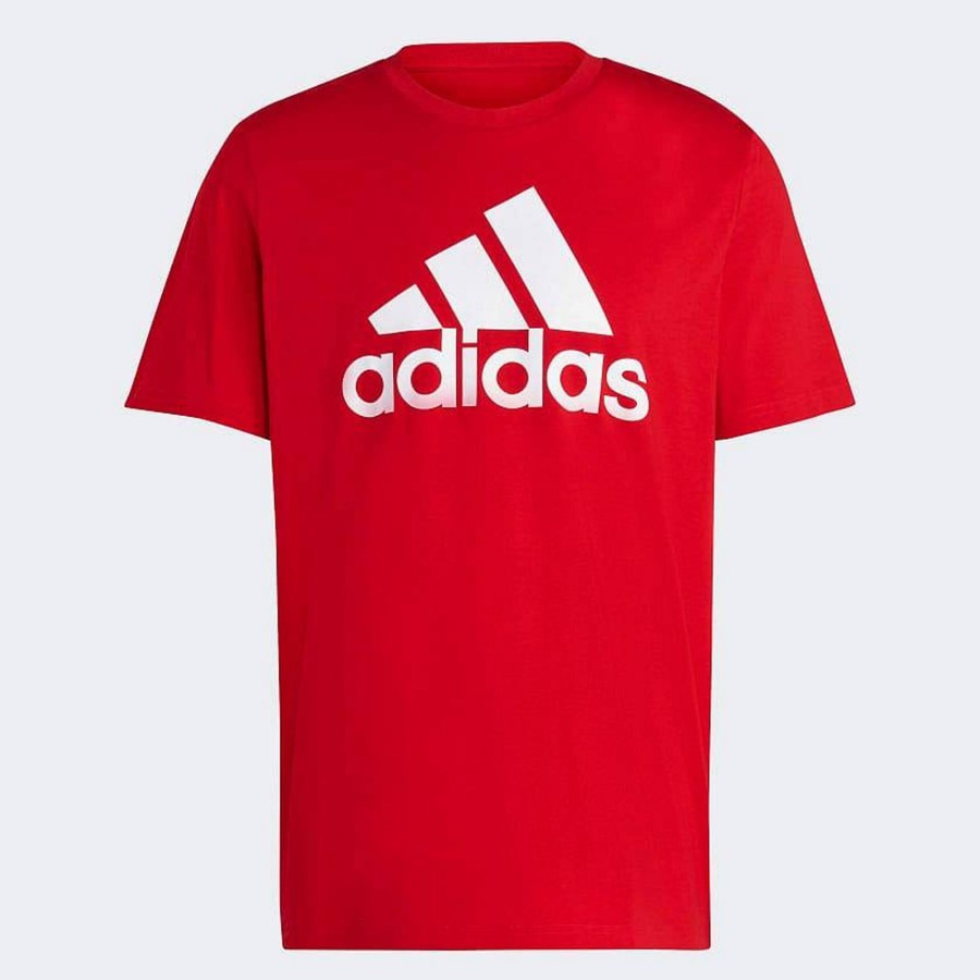 Uomo ADIDAS T-Shirts | Essentials Single Jersey - Tee Big Logo