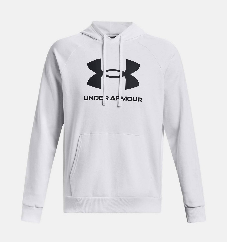 Uomo UNDER ARMOUR Felpe | Riva Fleece Big Logo - Felpa Con Cappuccio