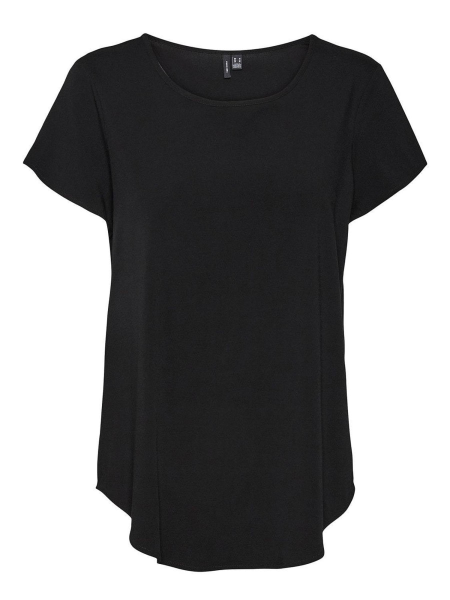 Donna VERO MODA T-Shirts | Bella Ss Top - T-Shirt Maniche Corte