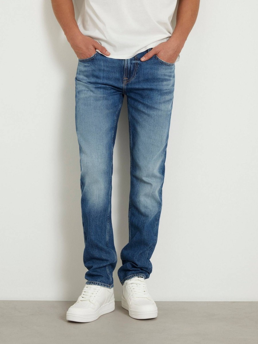 Uomo GUESS Denim Jeans | Denim Angels - Jeans Slim Fit