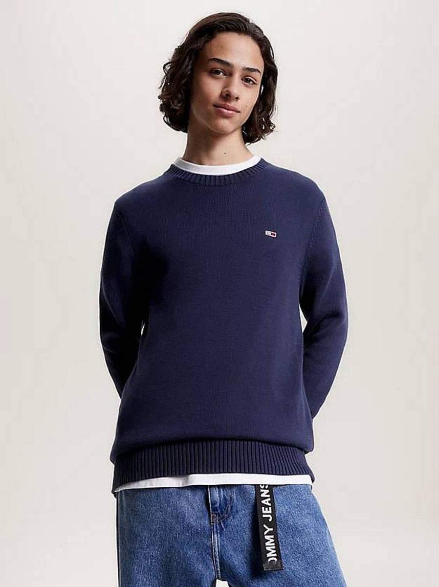 Uomo TOMMY HILFIGER Maglieria | Tjm Essential Crew Neck Sweater