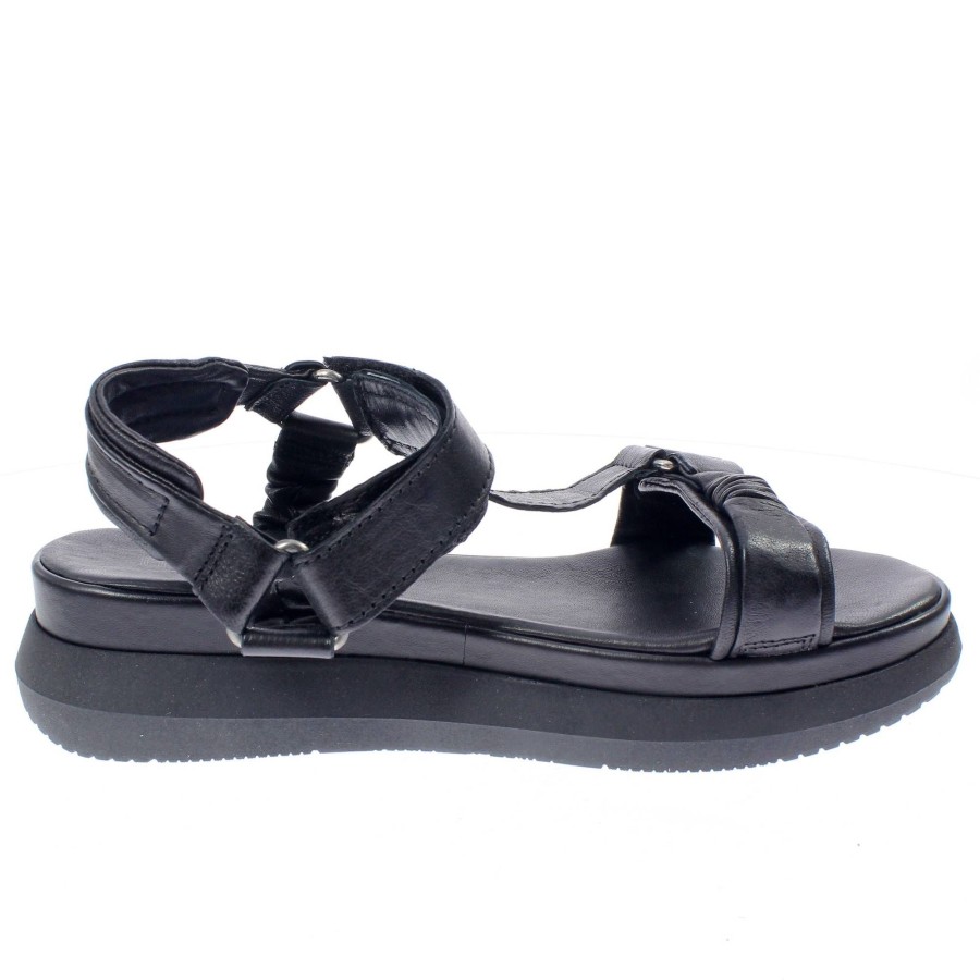 Donna MJUS Sandali | Sandali Plateau In Pelle Con Cinturino